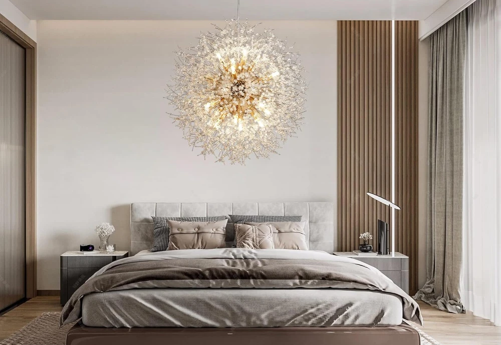 clean crystal chandelier